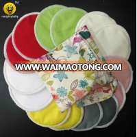 Waterpoof colorful cloth bamboo mommy Nursing breast pads