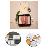 Convenient Kitchen Blood Water Absorbent Food Pad For Meat